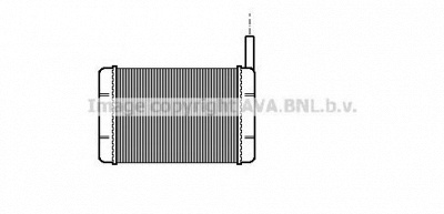 AVA QUALITY COOLING fd6129 -  Теплообменник, отопление салона